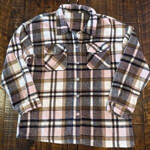 Women’s Heavy Flannel Shacket